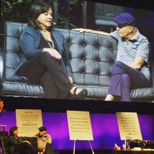 Seeing the late Wayne Dyer in conversation with Anita Moorjani in Melbourne last August.